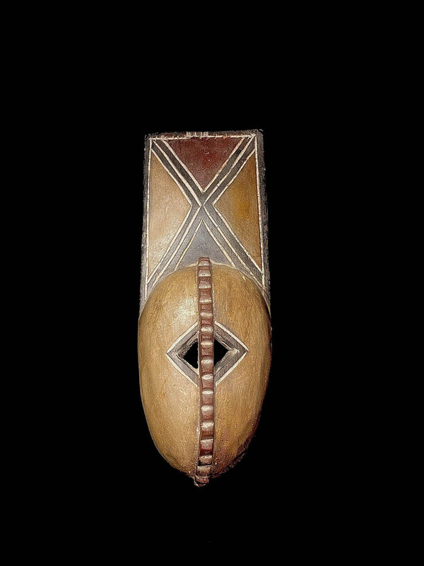 African Masks Bobo Plank Mask African Tribal Face Mask Wood