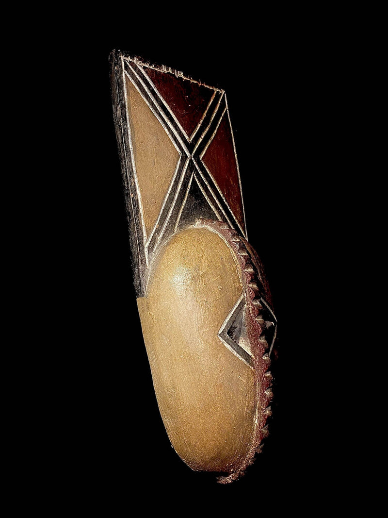 African Masks Bobo Plank Mask African Tribal Face Mask Wood