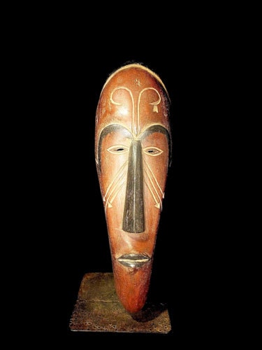african Masks Fang Antiques Wall Hanging Primitive