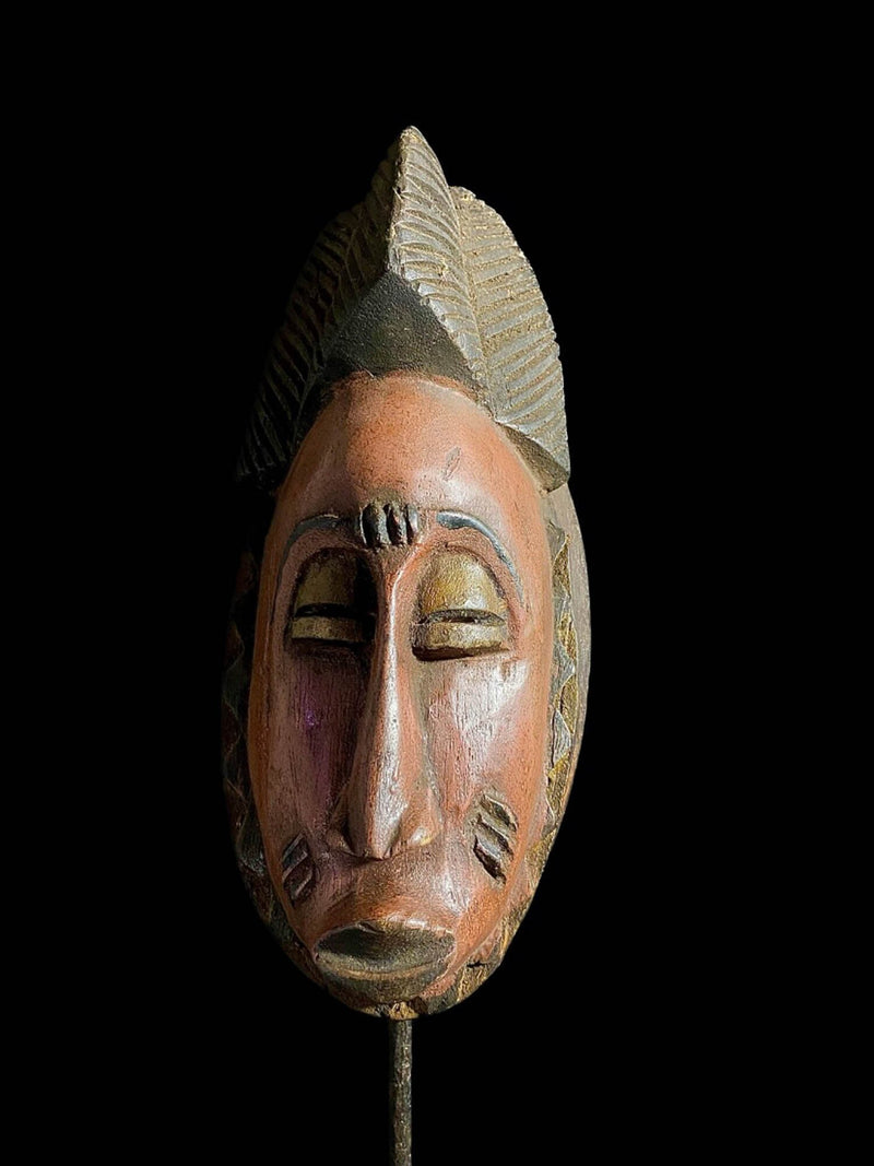 African Masks Antiques Hand Carved Wooden Wall Decor Tribe