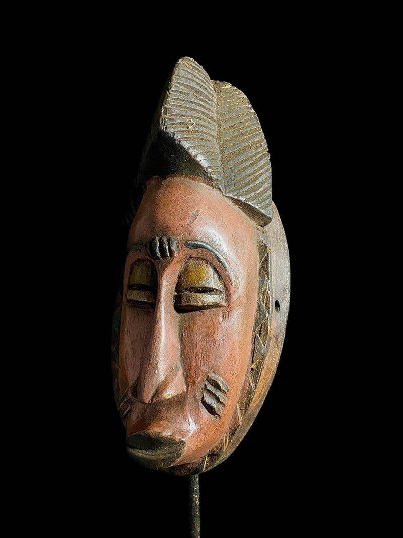 African Masks Antiques Hand Carved Wooden Wall Decor Tribe