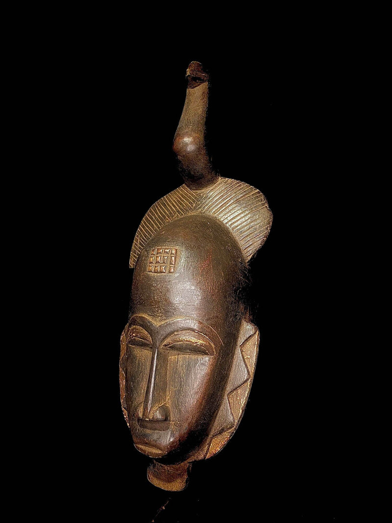 African real african figure African Guro Baule Mask Guro