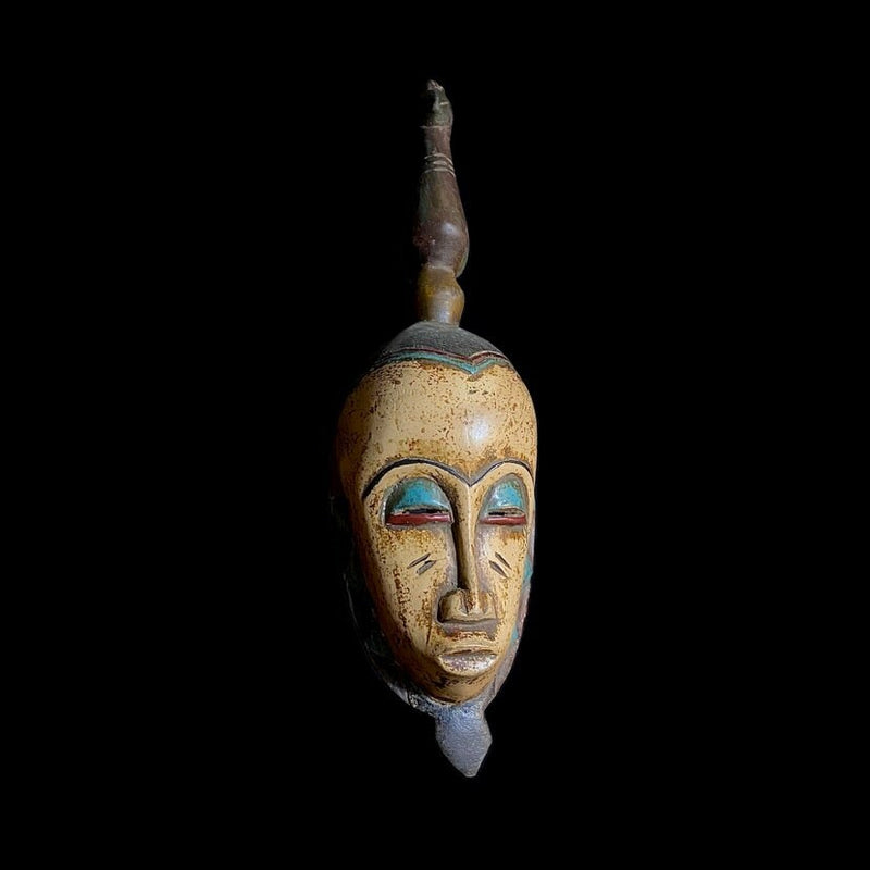 African real african figure african mask Wood Guro-9053