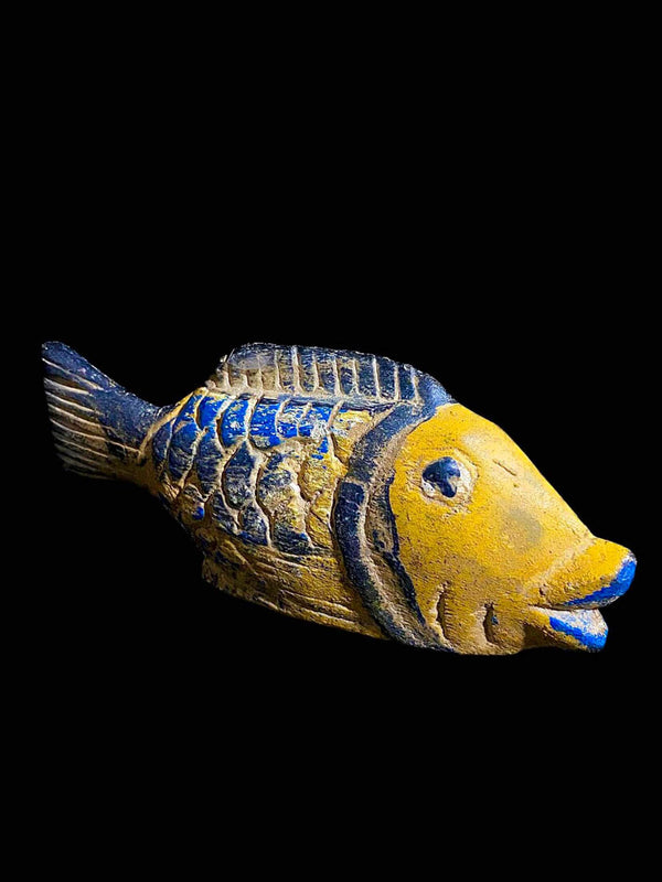 african sculpture Bozo Fish African Mask As Large African