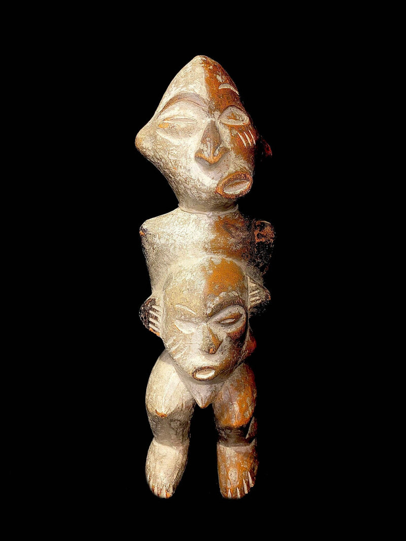 african sculpture Wood Fang Ancestor Figure From Congo