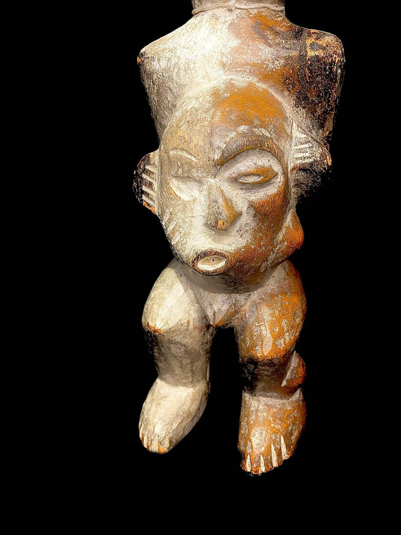 african sculpture Wood Fang Ancestor Figure From Congo