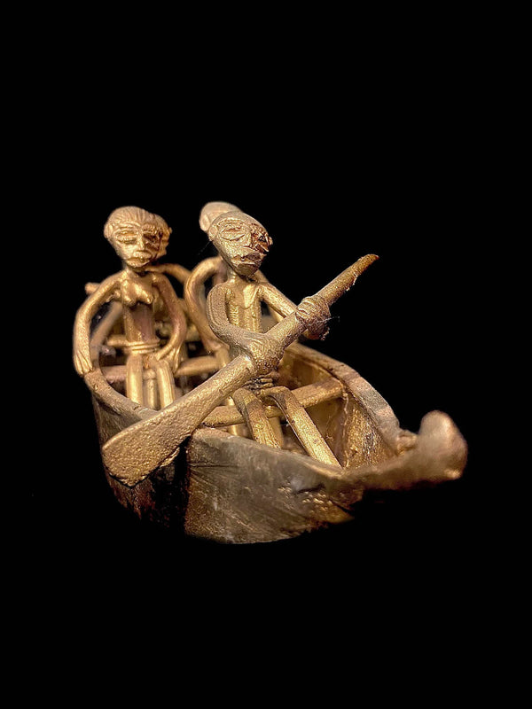African sculptures As Tribal figure Handmade African Brass