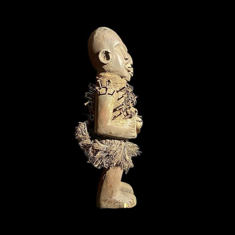 African Tribal Art Carved statue tribal wood Power Figure