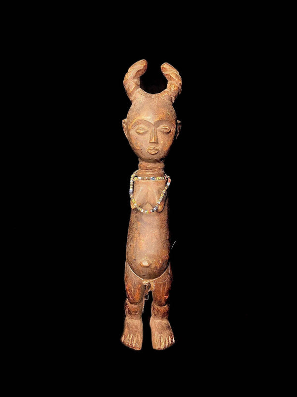 African Tribal Art Wooden Carved statue tribal wood Igbo