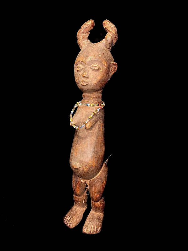 African Tribal Art Wooden Carved statue tribal wood Igbo