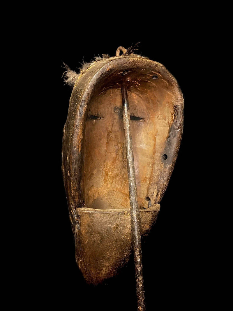 African Tribal Face Mask upholstery nails Dan Kran Peoples