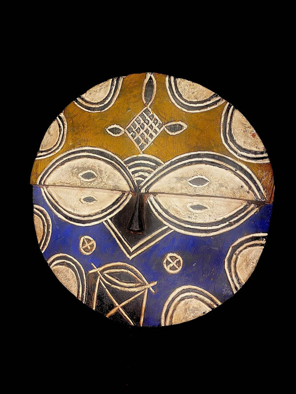 African Tribal Face african mask Traditional vintage art