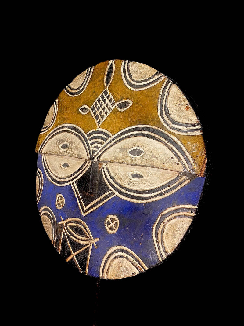 African Tribal Face african mask Traditional vintage art