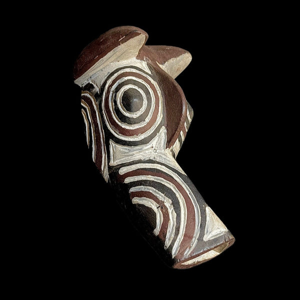 African Tribal Face Mask Wood Hand BOBO Cow Mask by Charlie
