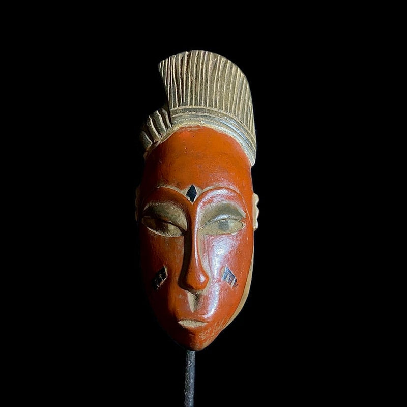 African Tribal Face Mask Wood Vintage Wall Hanging Guro Wall