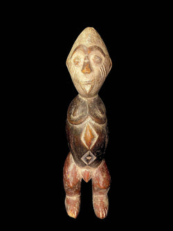 African Tribal Power Figure Statue Igbo Kongo peoples Kongo