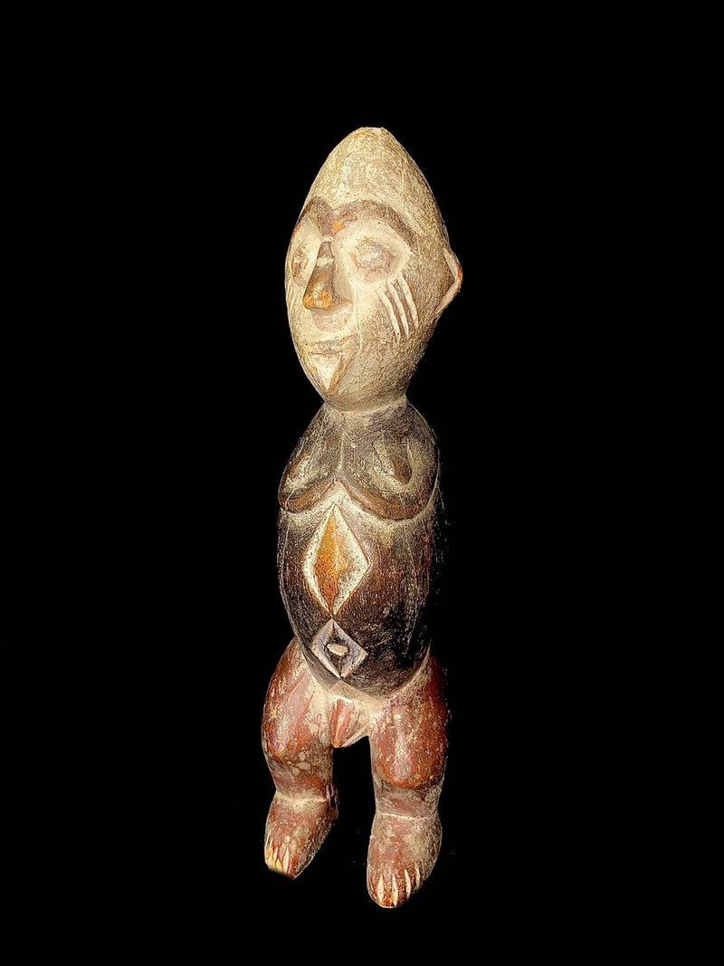 African Tribal Power Figure Statue Igbo Kongo peoples Kongo