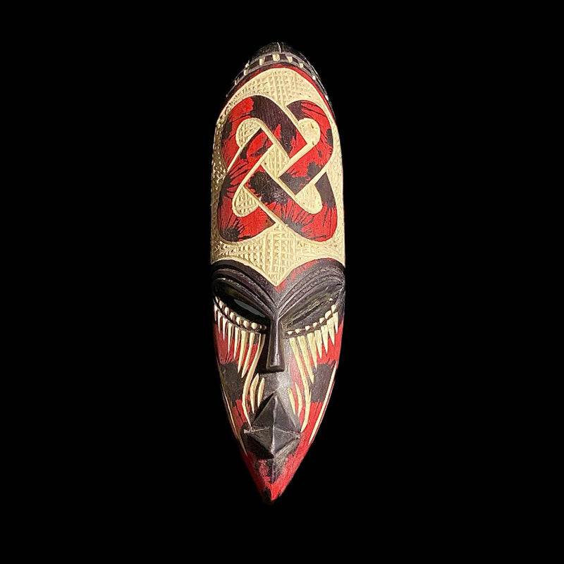 African wall decor wall mask,Ghana mask Wood Hand Carved