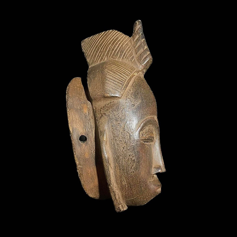 African Wall Hanging Mask african mask Traditional Guro