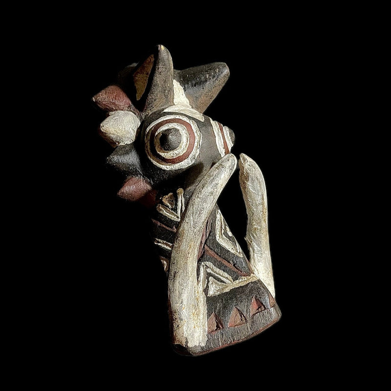 African wood carving mask tribal mask vintage BOBO Bwa