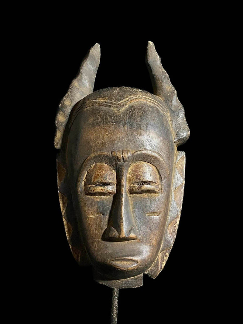 Baule african mask Traditional vintage art tribal one piece