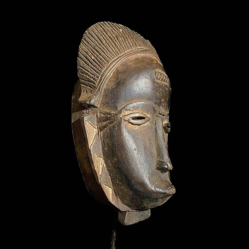 Baule Antique African Masks Tribal Face Mask Wood Hand