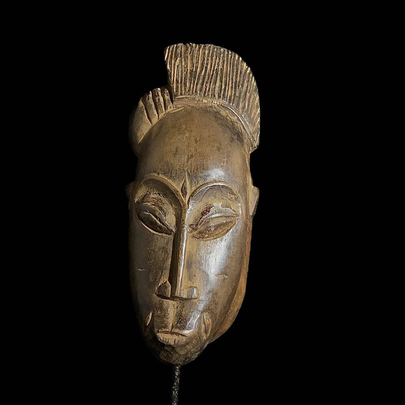 Guru Tribe Mask Mid-century african mask Traditional -7828 -