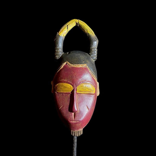 antique wall african mask Traditional tribal one piece Home