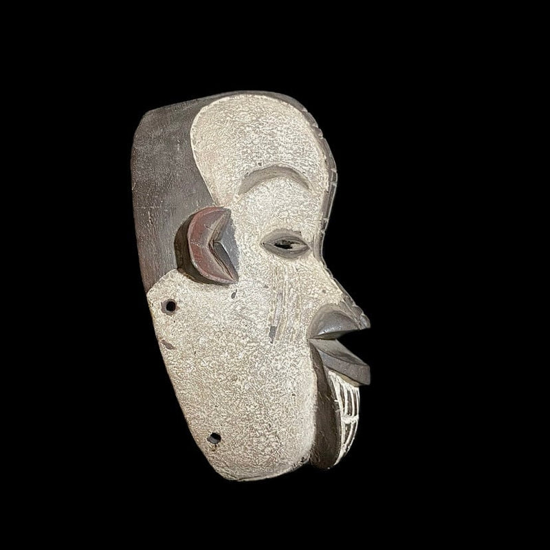 Igbo Mask African Tribal Face Mask Wood Hand Carved Vintage