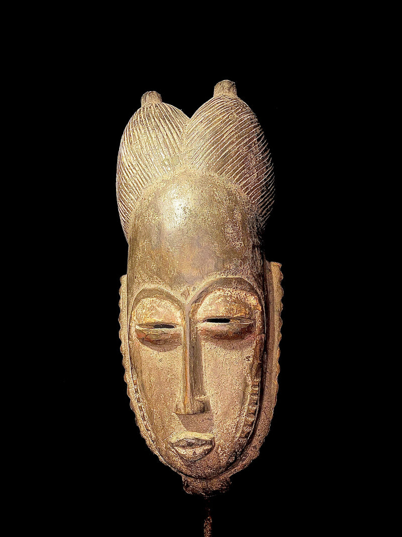 African mask African Tribal Art Wooden Carved Mask Fine African Art GURO Mask-1798