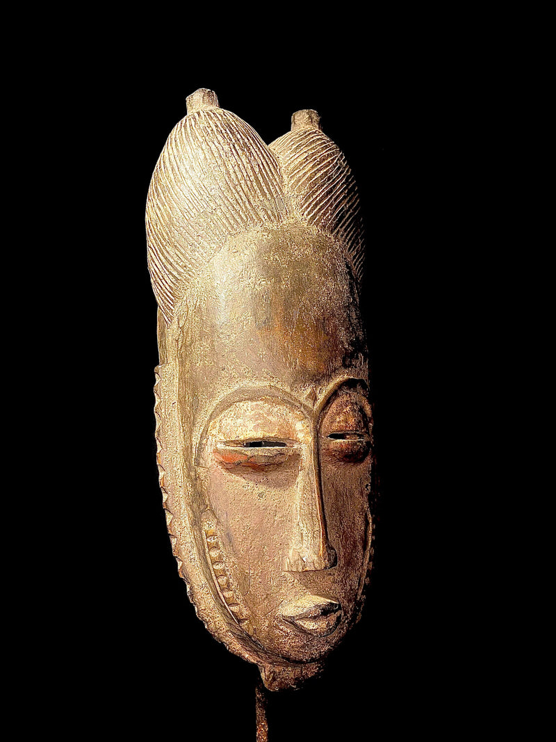 African mask African Tribal Art Wooden Carved Mask Fine African Art GURO Mask-1798