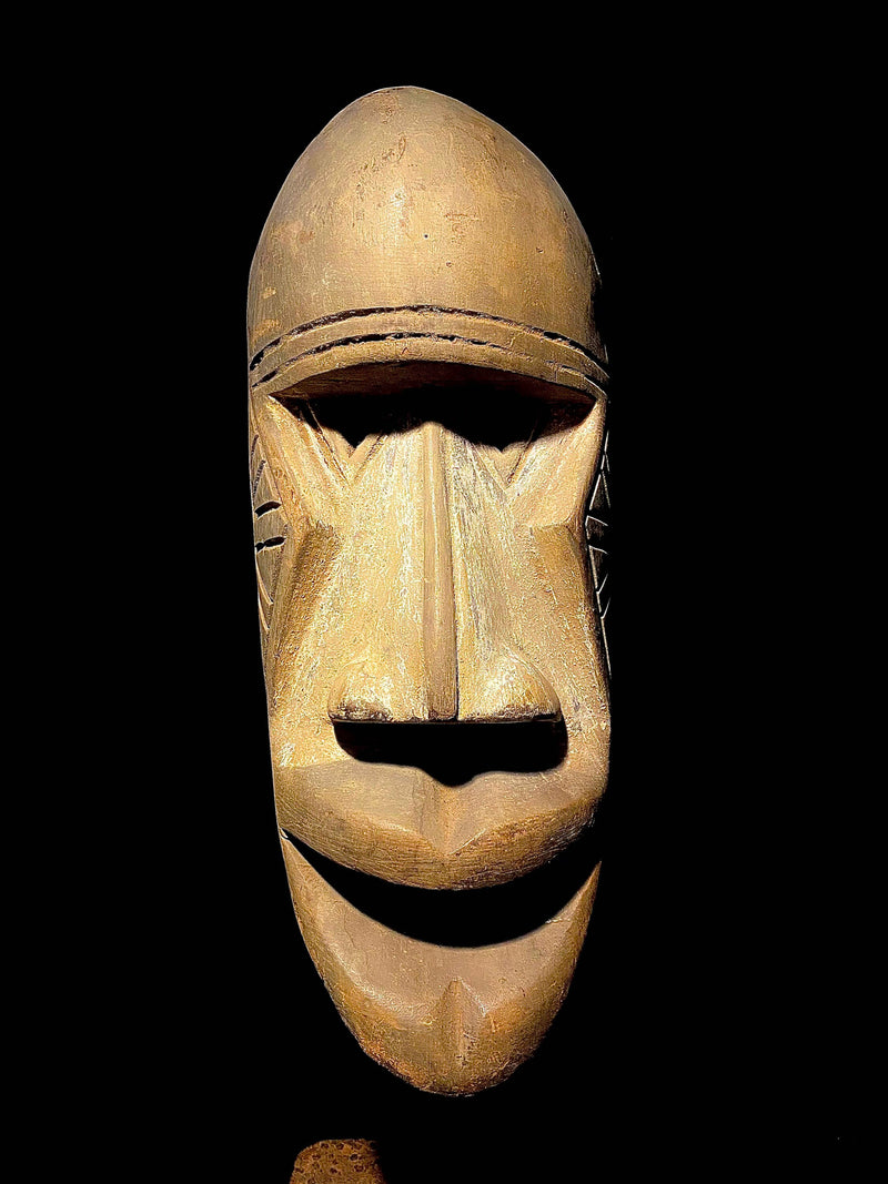 African mask Dan-Guere AFRICAN Vintage Hand Carved Antique Collectibles tribal- 1828