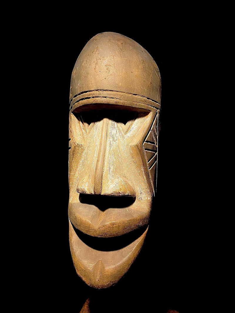 African mask Dan-Guere AFRICAN Vintage Hand Carved Antique Collectibles tribal- 1828