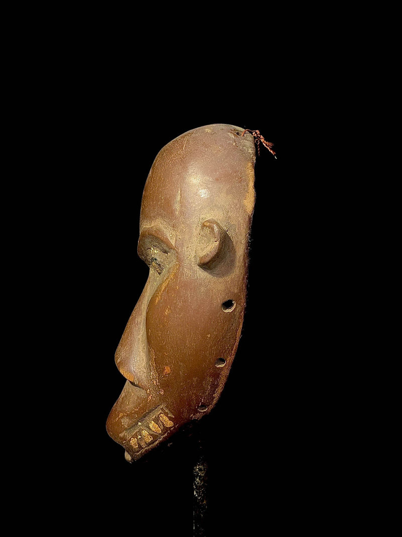 African mask AFRICAN Vintage Hand Carved DAN Masks Society Congo African- 3202