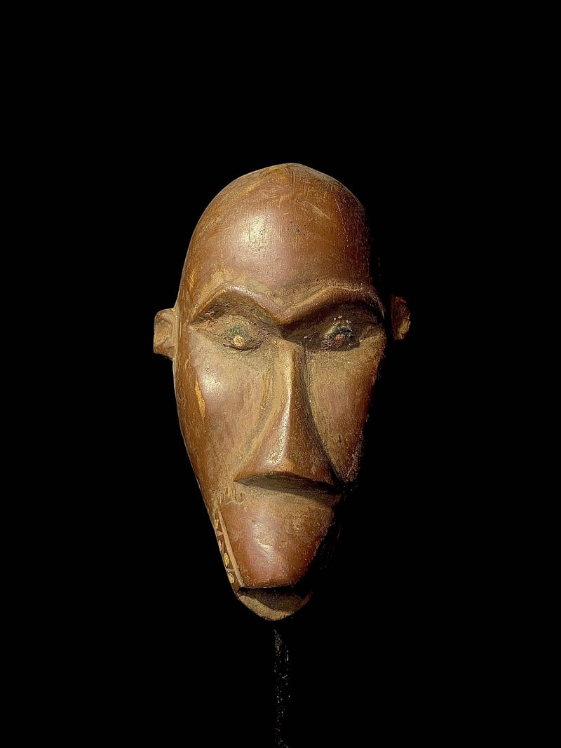 African mask AFRICAN Vintage Hand Carved DAN Masks Society Congo African- 3202