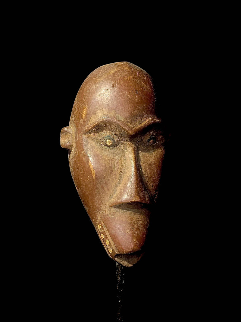 African mask AFRICAN Vintage Hand Carved DAN Masks Society Congo African- 3202