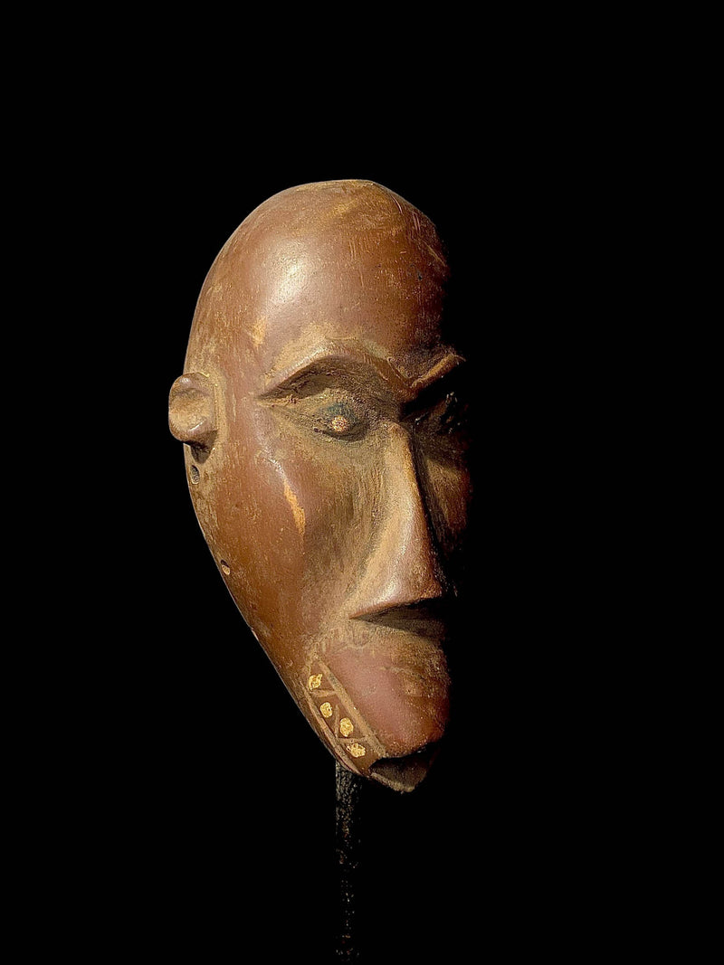 African mask AFRICAN Vintage Hand Carved DAN Masks Society Congo African- 3202