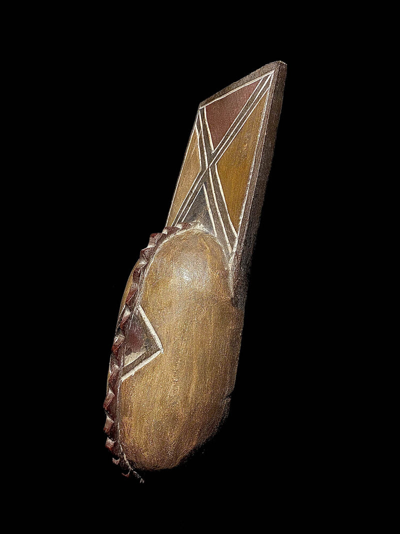 African masks antiques tribal Face vintage Bobo Buni Plank masks Burkina -4208
