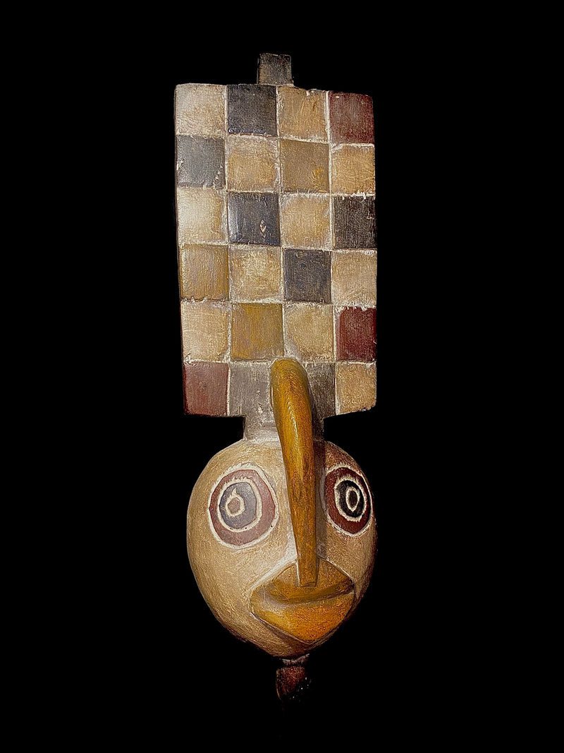 African mask antiques, large African mask Nawantante Bwa BOBO composite mask-4194