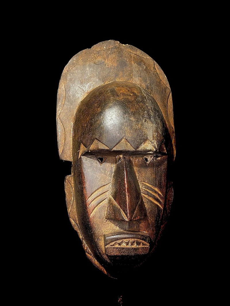 African mask African Tribal Face Mask Wood Hand Carved Wall Hanging Mask Guro Mask-4439