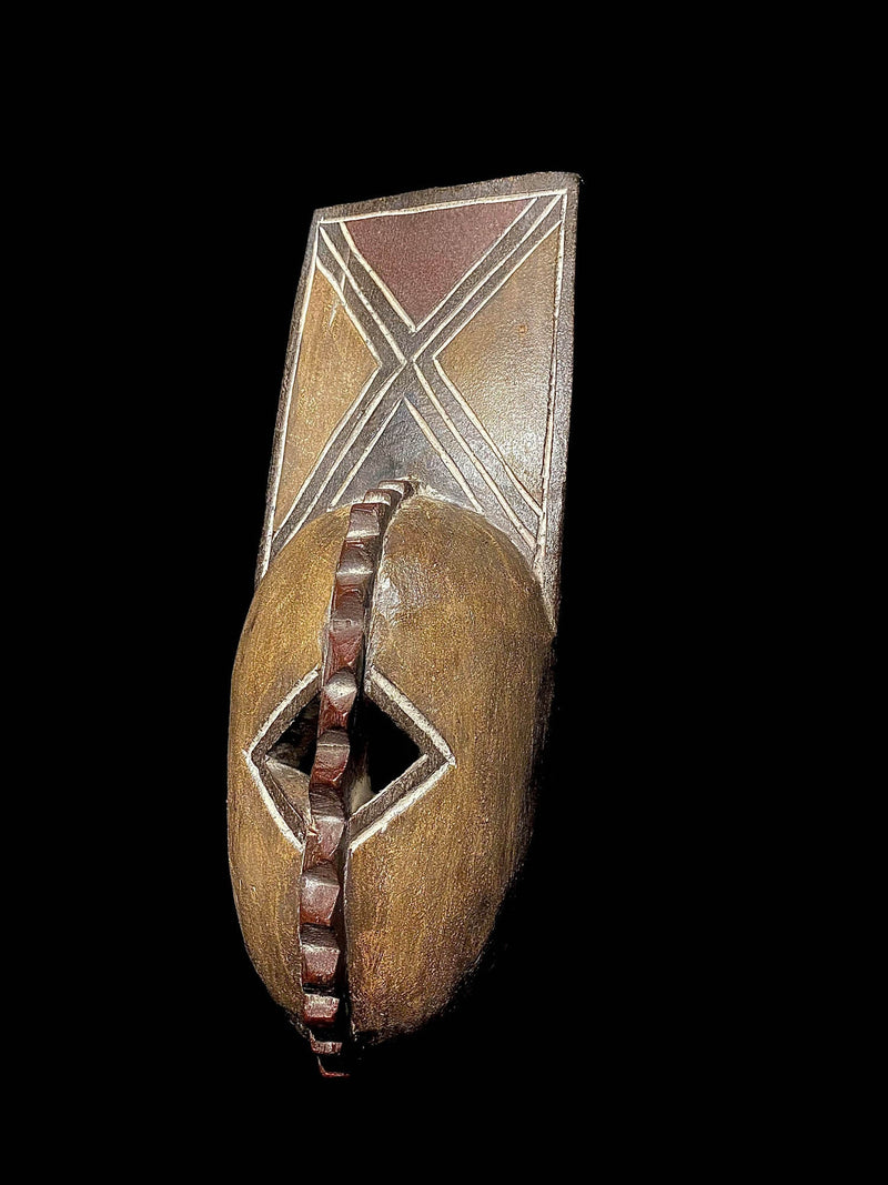 African mask African Art Home Décor carved wooden mask Bwa Bobo oule Bobo-ule, Bwaba -4343
