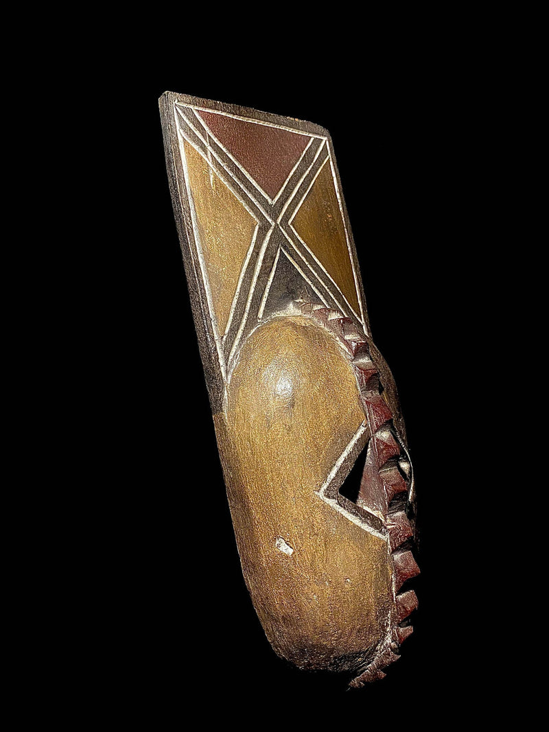 African mask African Art Home Décor carved wooden mask Bwa Bobo oule Bobo-ule, Bwaba -4343