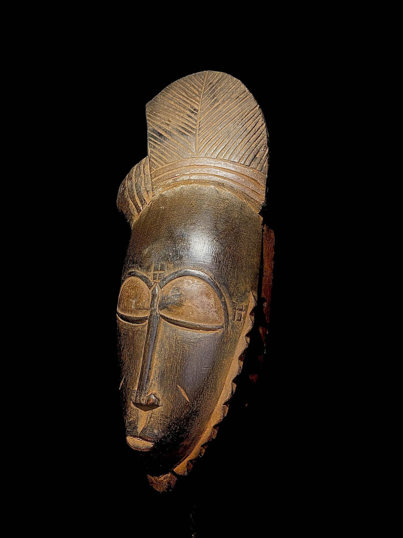 African mask Wall Mask Baule Mask-4539
