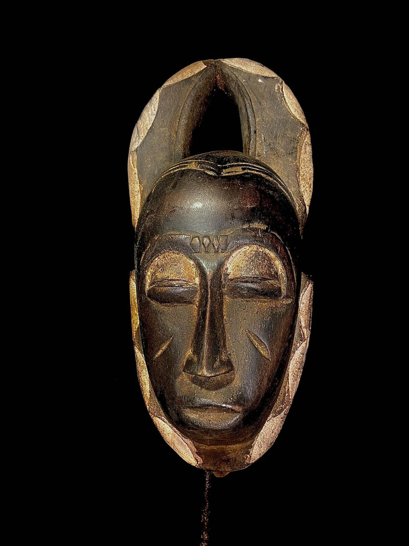 African mask Baule Tribe Passport Mask Mali-4575