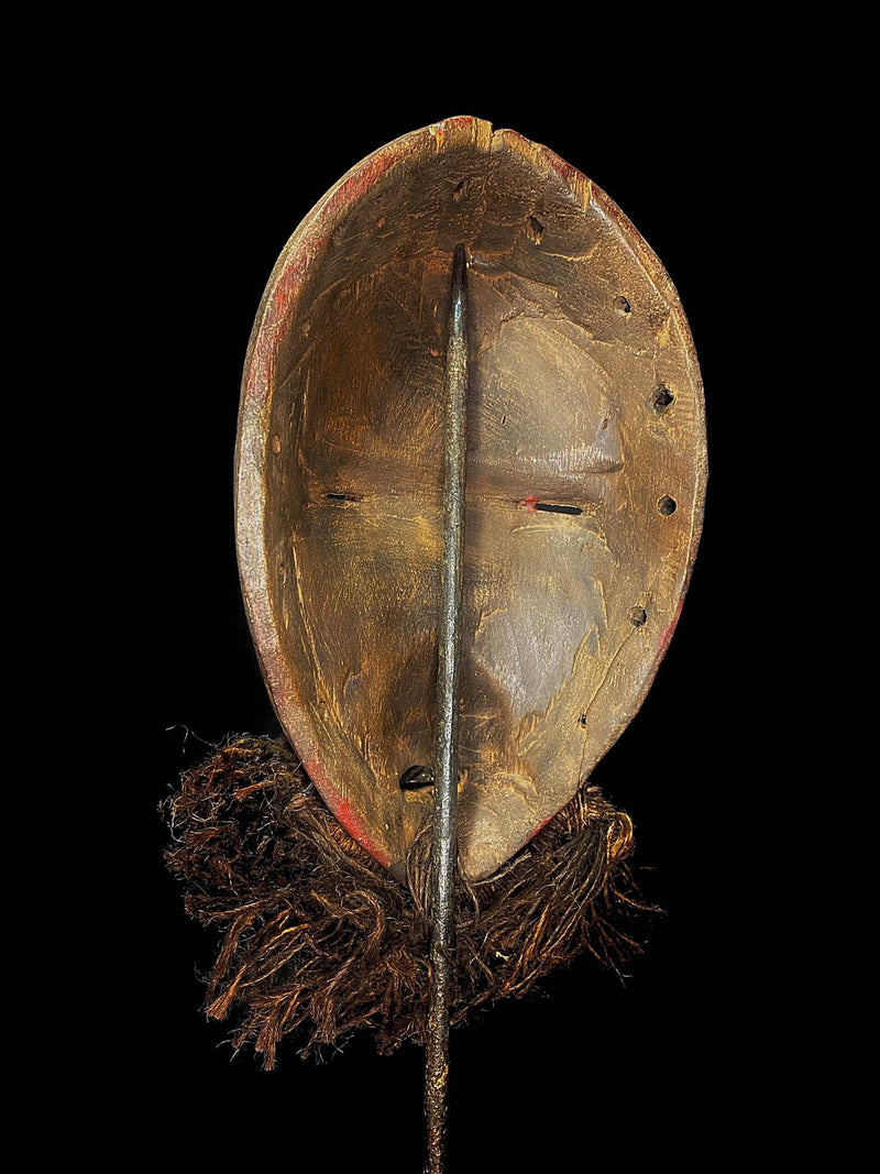 African masks antiques tribal Face vintage Wood Carved Dan Gunyéya masks-5130