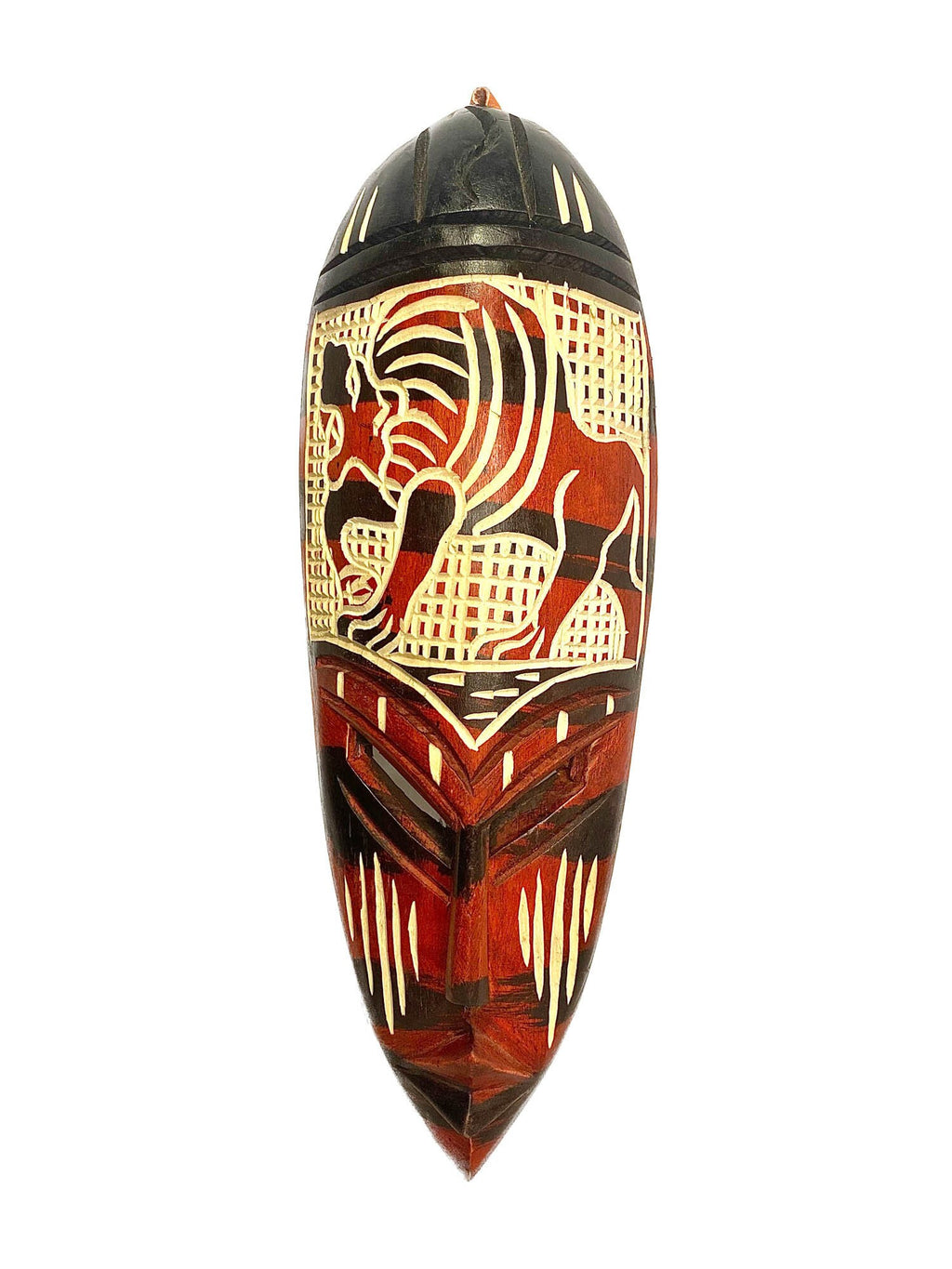 African mask Home Décor Mask Tribal GHANA Mask Primitive Art Handmade Collectibles 3 mask-193