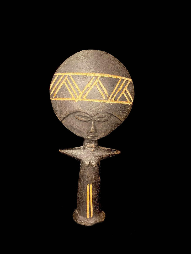 African Carved Wood Statue Fertility Statue Fertility doll akua’ba-6060