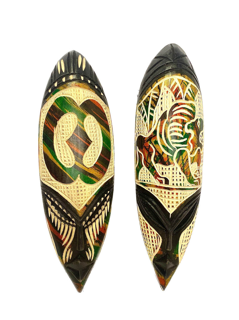 African mask Home Décor Mask Tribal GHANA Mask Primitive Art Handmade Collectibles 3 mask-193