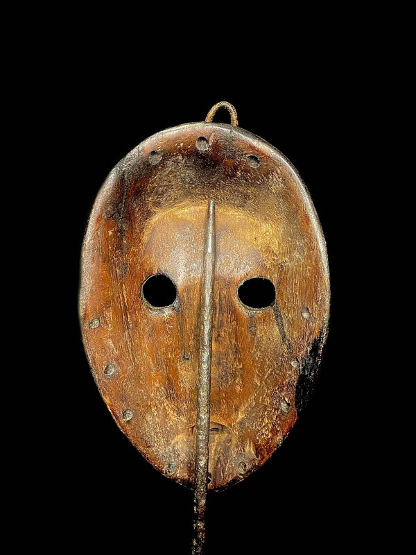 African Mask hand carved Masks Home Décor Antique Dan Go Ge Mask-6326
