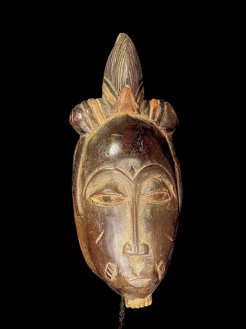 African mask antiques tribal Face vintage African Mask guro -6297